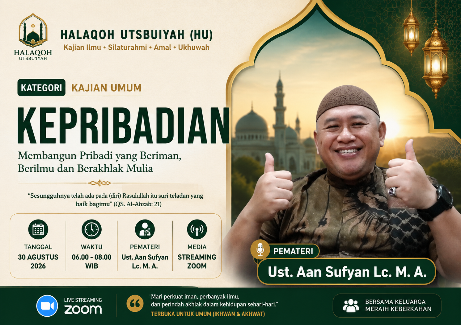 Kepribadian (Kabar gembira bagi yang Sabar)